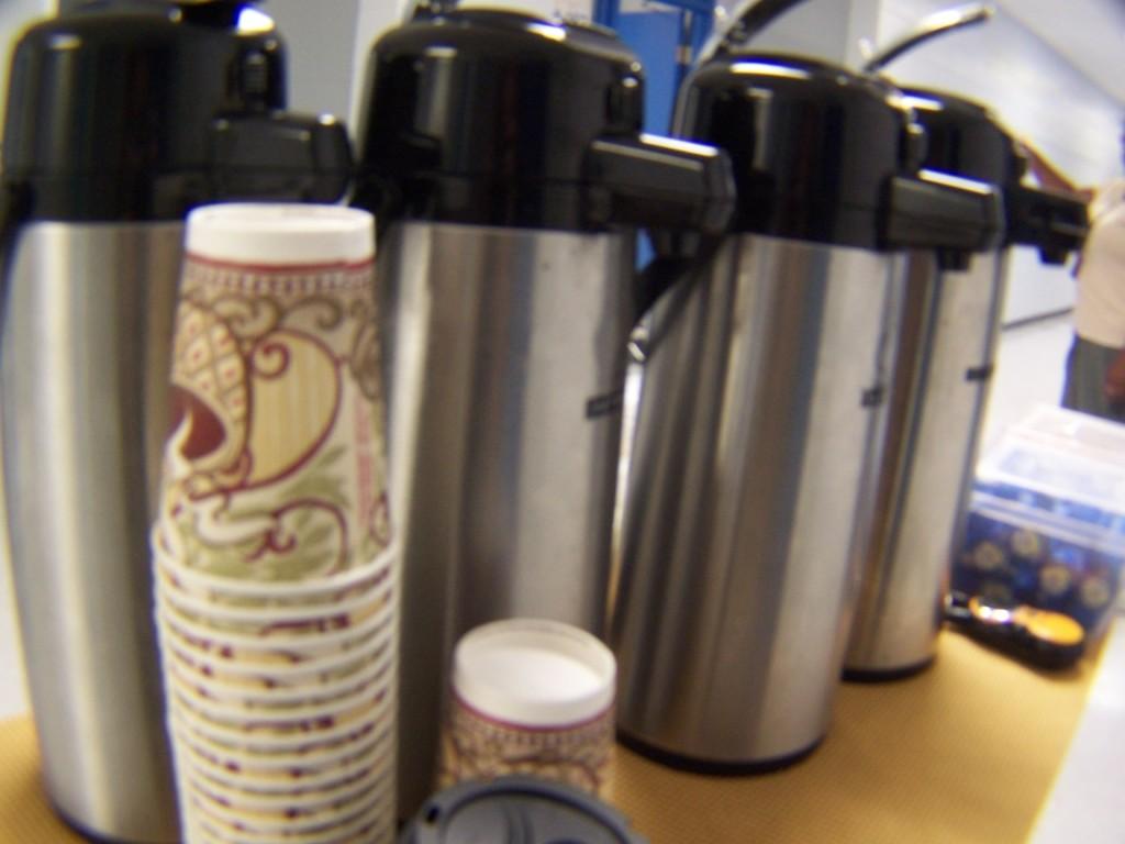 Coffee brings warmth to students