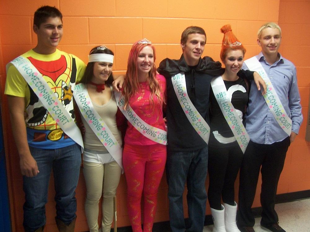 Homecoming court 2012