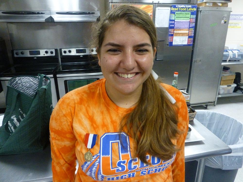 Student chef serves up at Skills USA