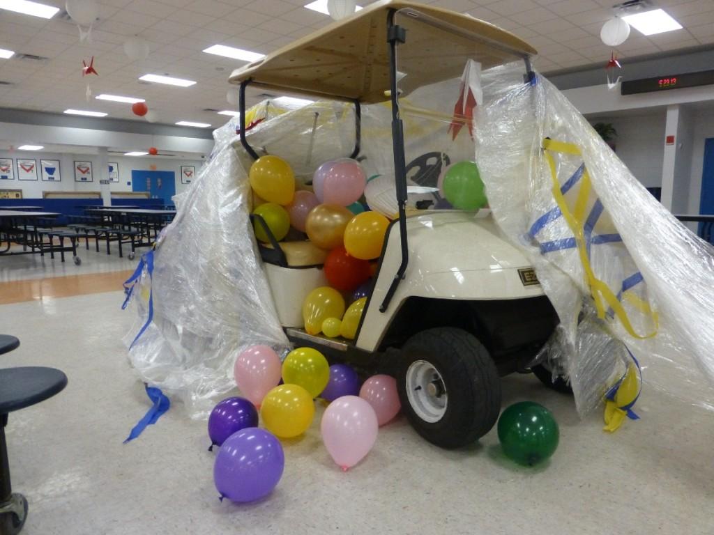Seniors Saran wrap supervisor's sacred wheels