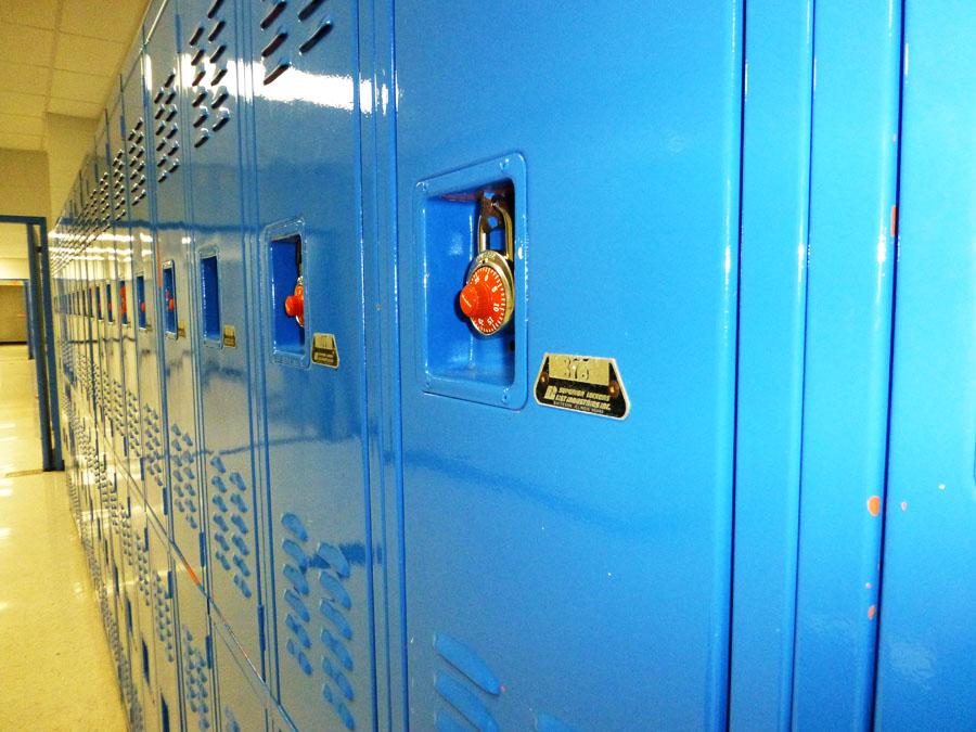 Shorter searches students lockers