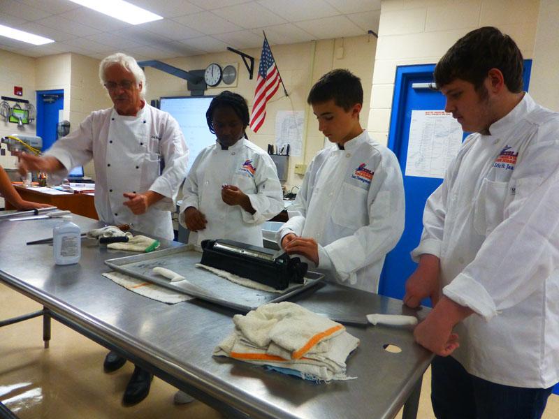 Students sharpening success