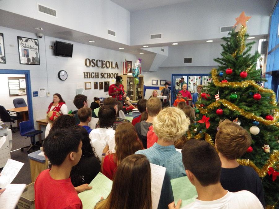 Warriors spread Christmas Cheer