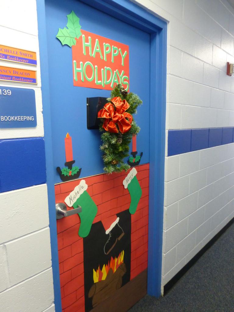 OHS's bookkeeping office is warming up for the holiday's.