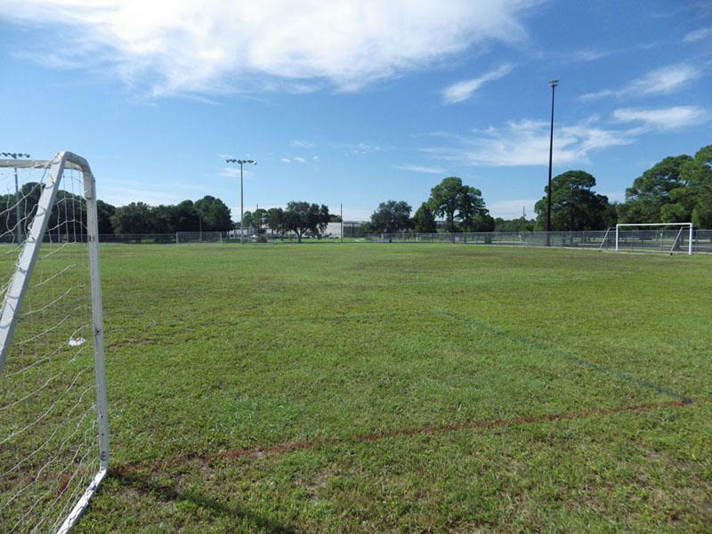 This field will soon be filled with eager soccer players 