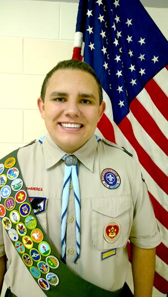 Warrior scout achieves prestigious rank