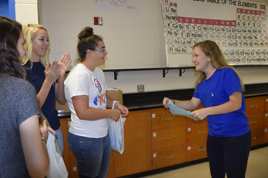 Honor societies induct newcomers