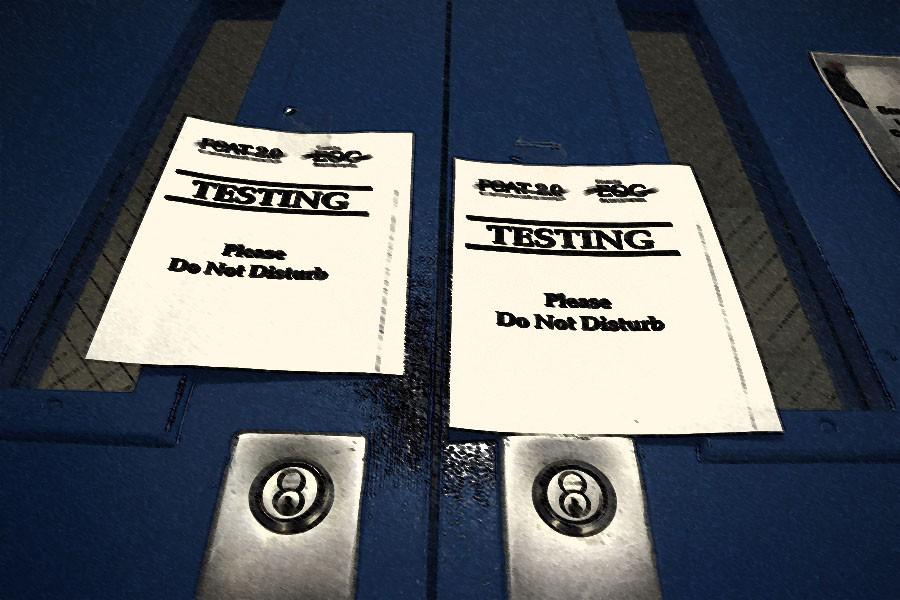 Testing+has+begun+at+Osceola+and+will+continue+until+the+last+day+of+school.