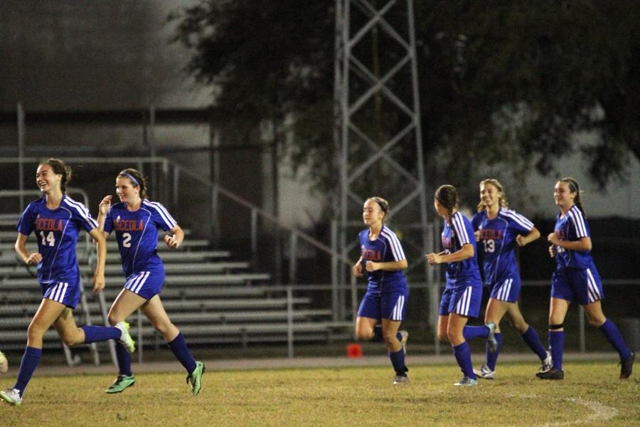 Girls’ soccer winds up successful season