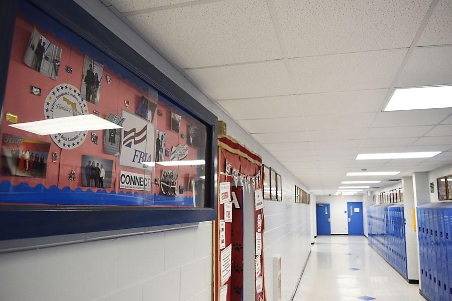 The business hallway is where the Warrior Academy will take place. 