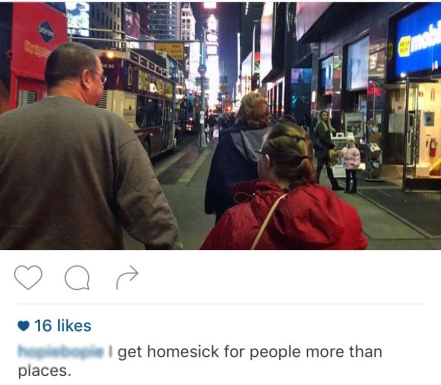Instagram posts like this one from New York City  may or may not end up on your timeline with Instagrams update.