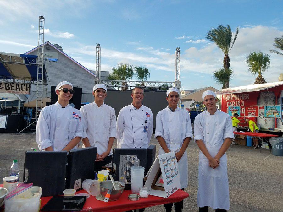 Culinary+students+cook+up+at+storm+at+Johns+Pass+Sea+Food+Festival