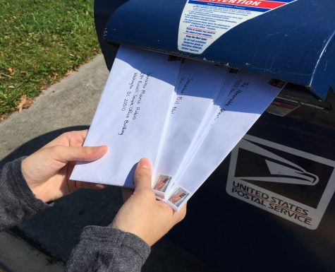 I mailed letters to Senator Marco Rubio, Senator Bill Nelson, and The Honorable Charlie Crist, voicing my opinion on certain issues. 