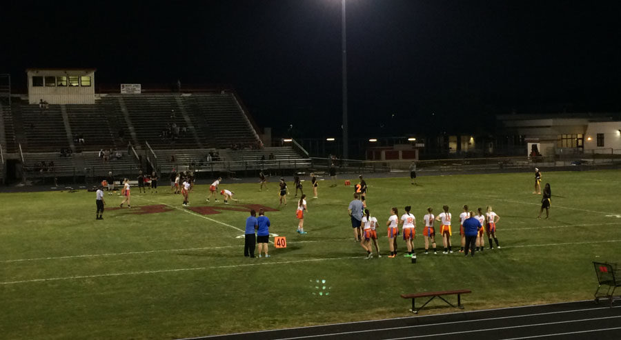 Varsity girls beat Northeast Wednesday night on Northeast's turf.