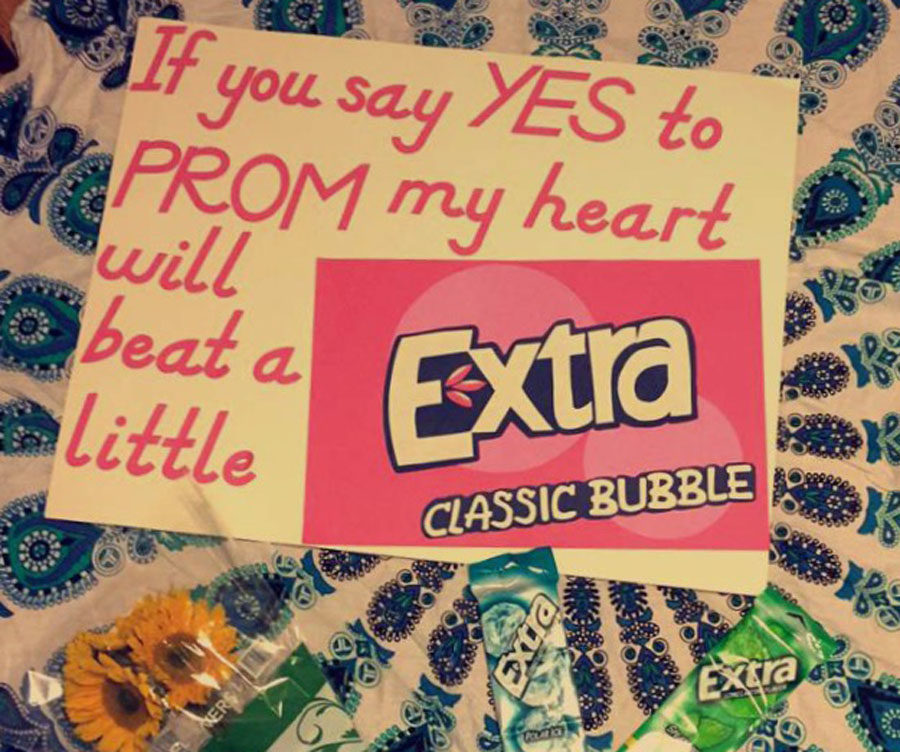Students get creative with promposals