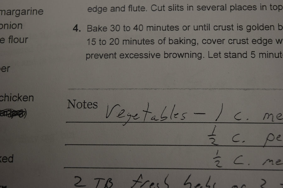 Culinary students are given a hands on exam where they will need to cook a dish and then be graded.