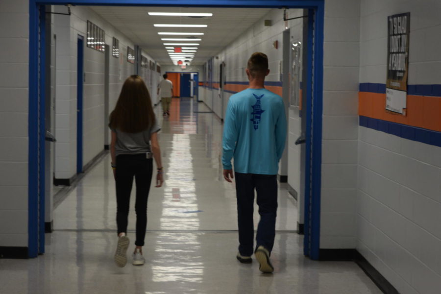 Two freshmen walk into their futures at OHS.