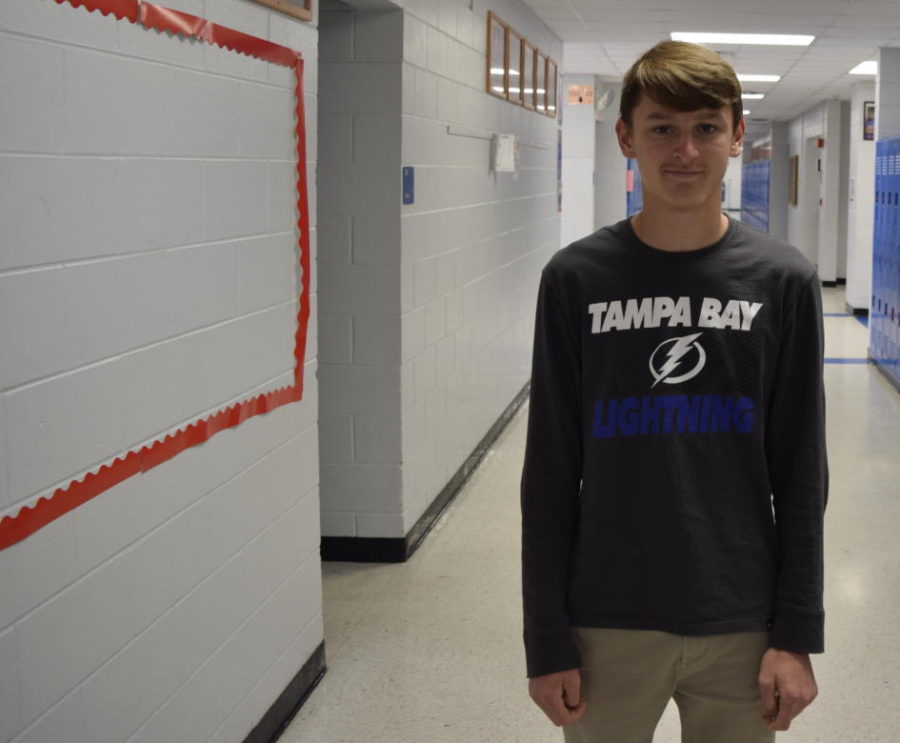 Lightning fan Ryan Lueck is ready for Tampa Bay to wreak havoc in the playoffs.