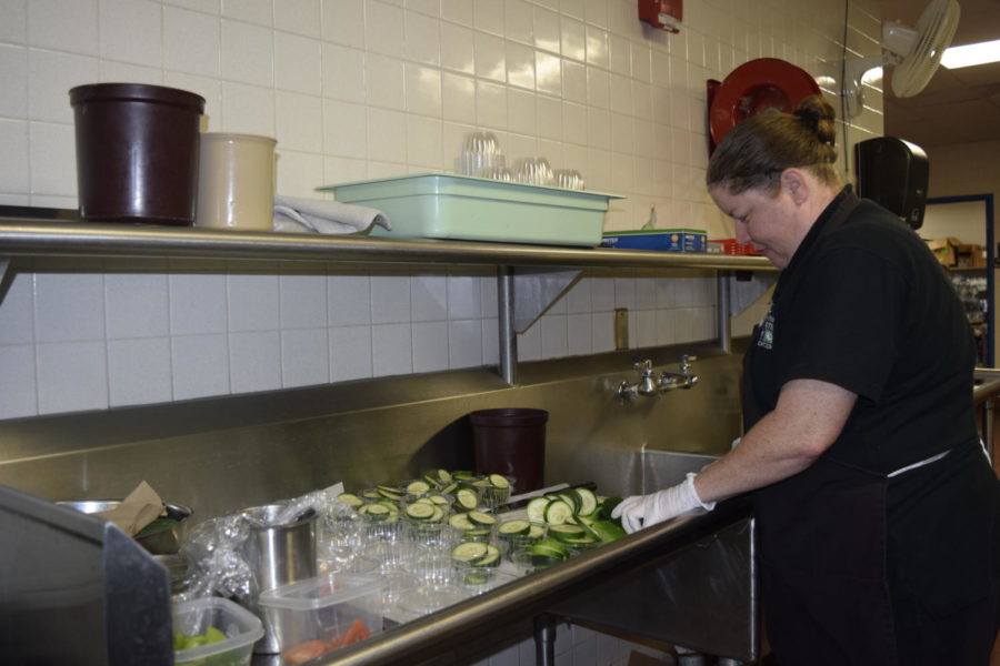 Cafeteria manager talks about vegetarian options