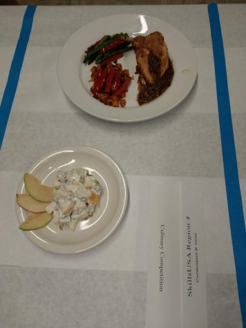 Warrior whips up a win at Culinary competition