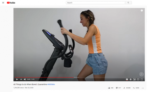This is a screenshot of the video with 40 more ideas.