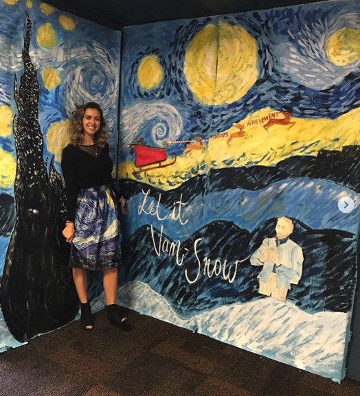 Ms.  Guccione hopes to paint a new future with Warriors