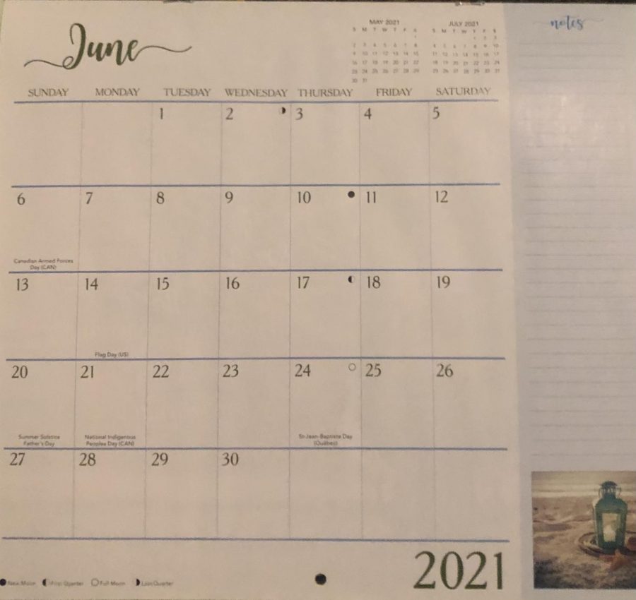 Only 7 more weeks until June 9th, the last day of the 2020-2021 school year.