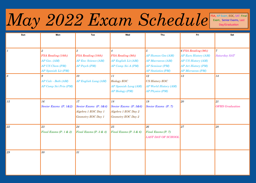 May+exam+schedule