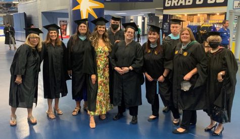 2022 graduates walk the stage