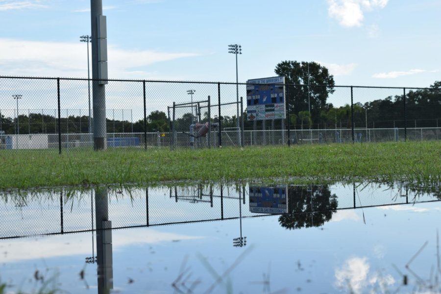 The field in extremely wet, will games still come?