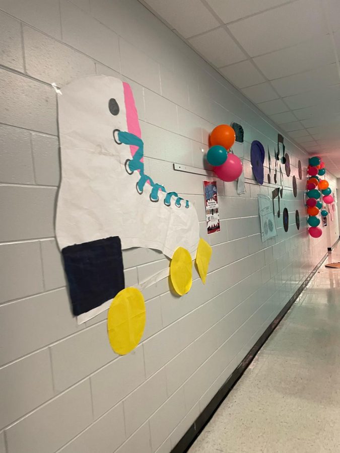 Senior Hoco Hallway 2022