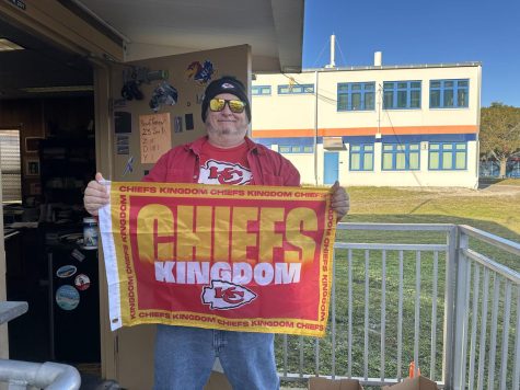 Mr. Dunavan is ready to see if the Chiefs can pull off a win at the Superbowl..