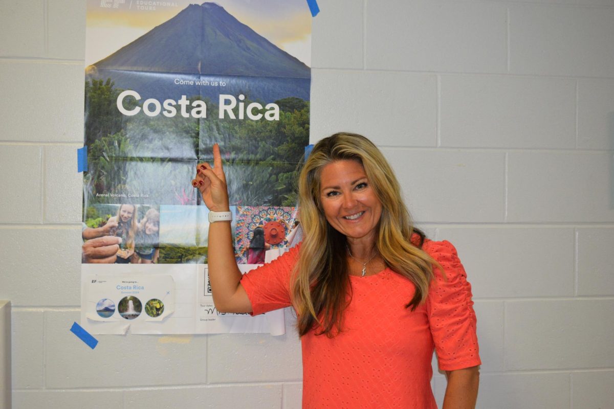 Señora Padavon is in charge of the Costa Rica trip.