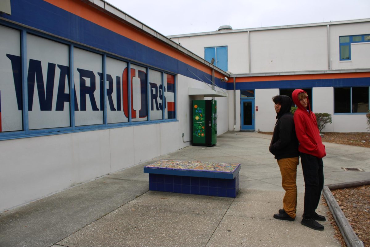 Images of students in sweaters.