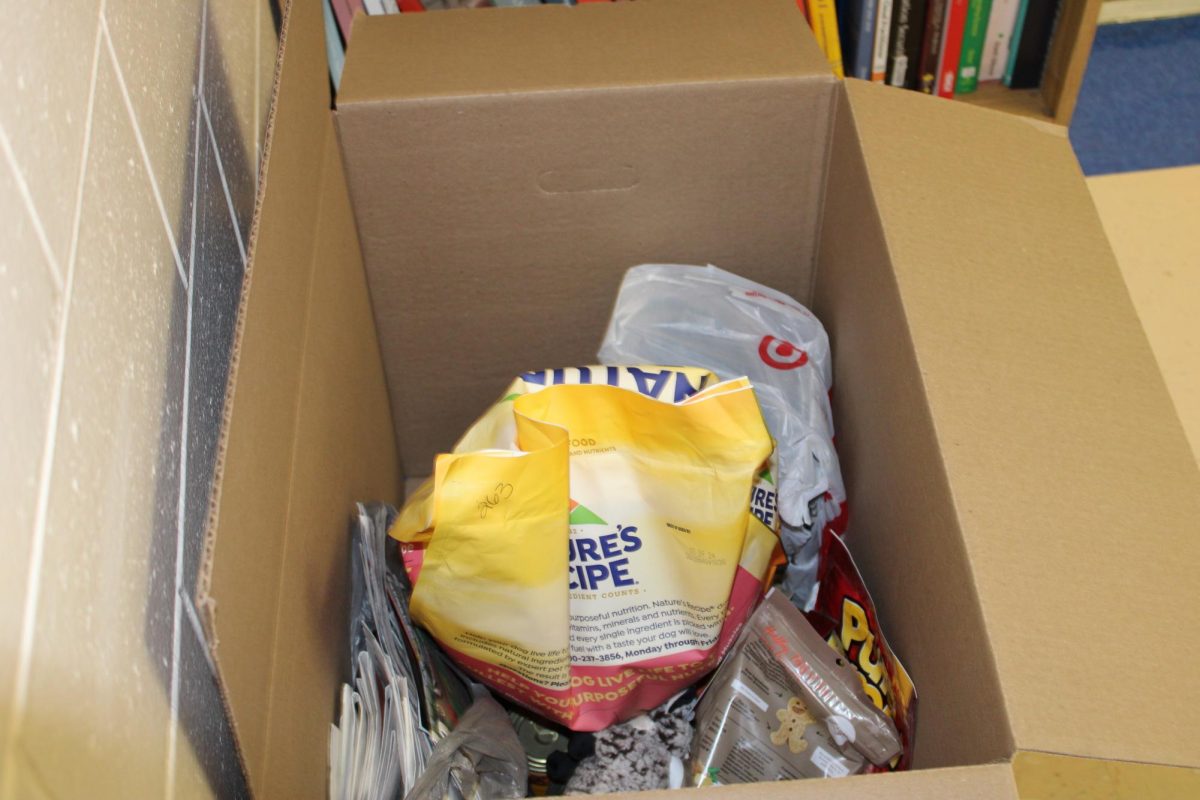 PAWS donations are in room 263.