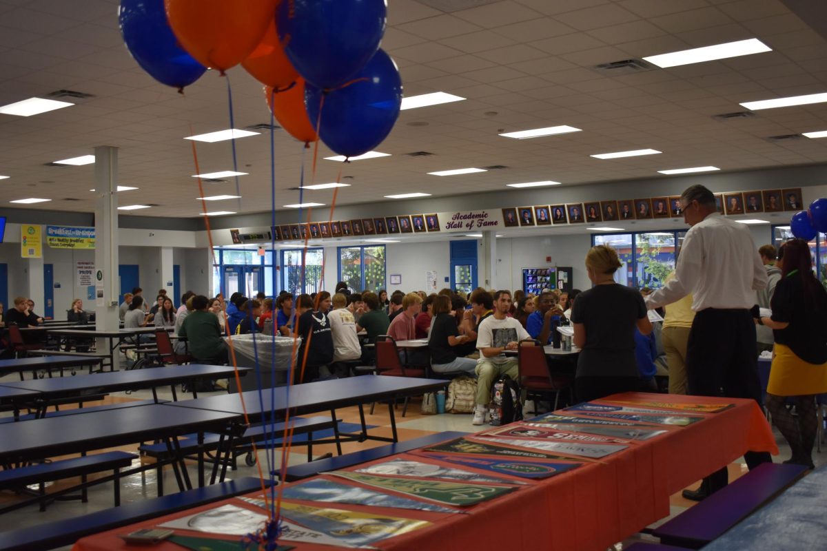 The class of 2024 seniors celebrate with excitement for college decision day.
