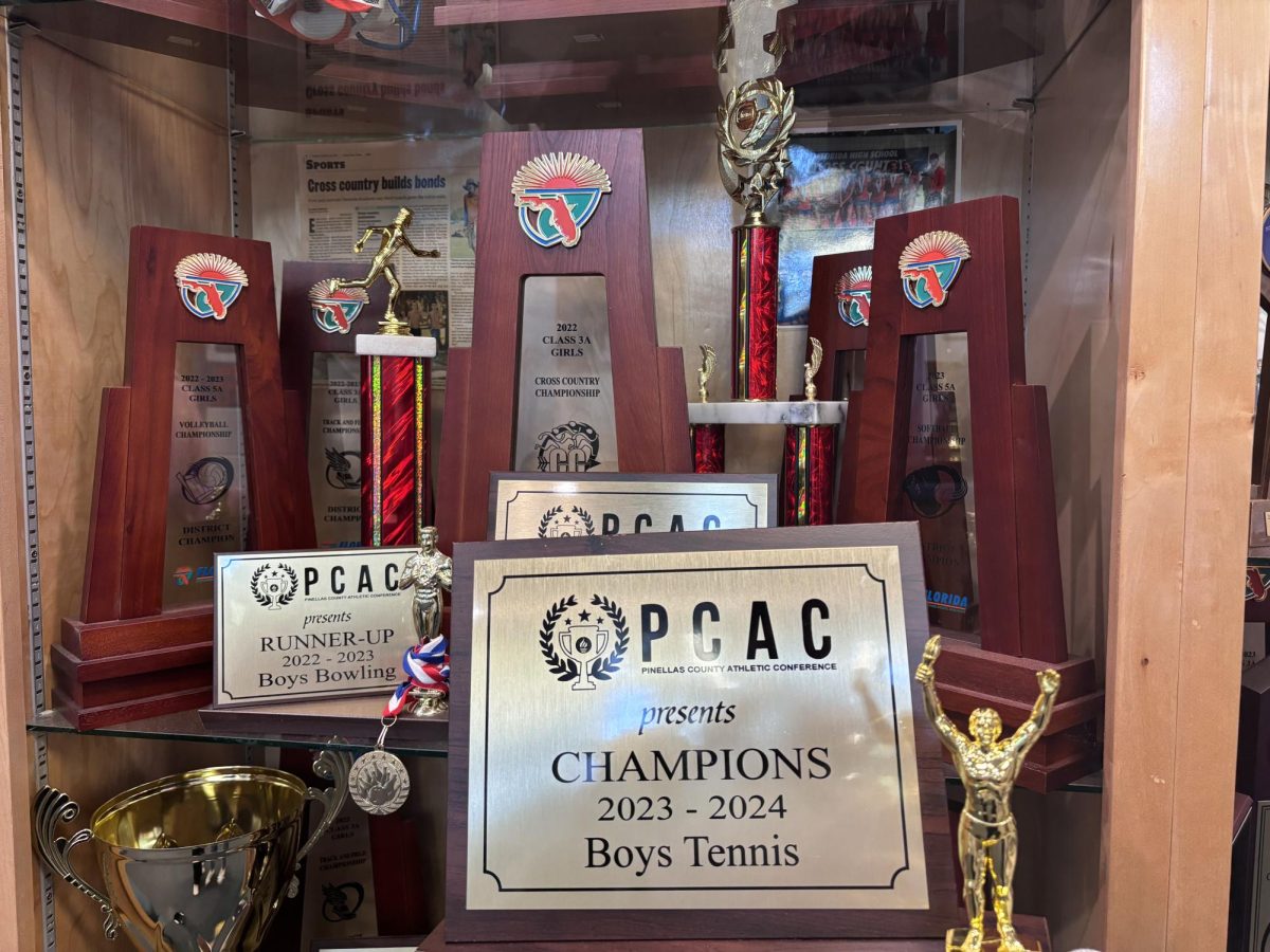 The 2024 OFHS Boys Tennis team won the PCAC as well as district competition.
