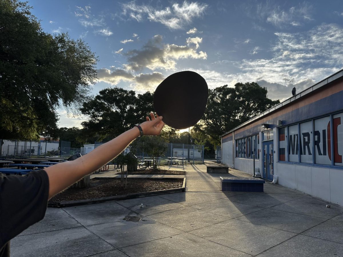 Warriors simulate what the solar eclipse will look like on Monday as it passes through. 