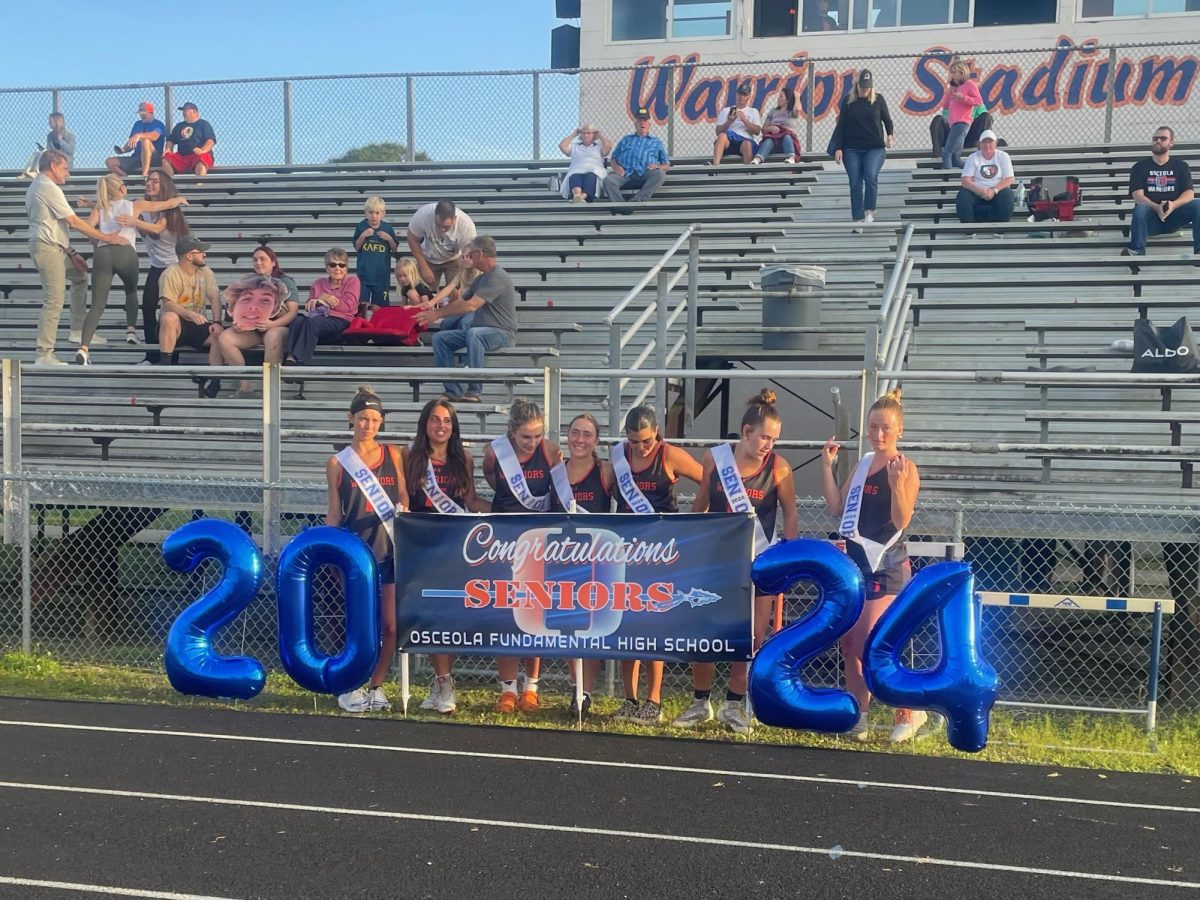 The 2024 lady warriors' senior night lacrosse game