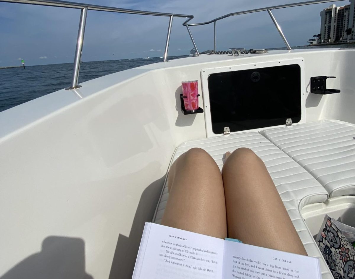 Some students will spend their summer break on a boat, enjoying the sunny weather.