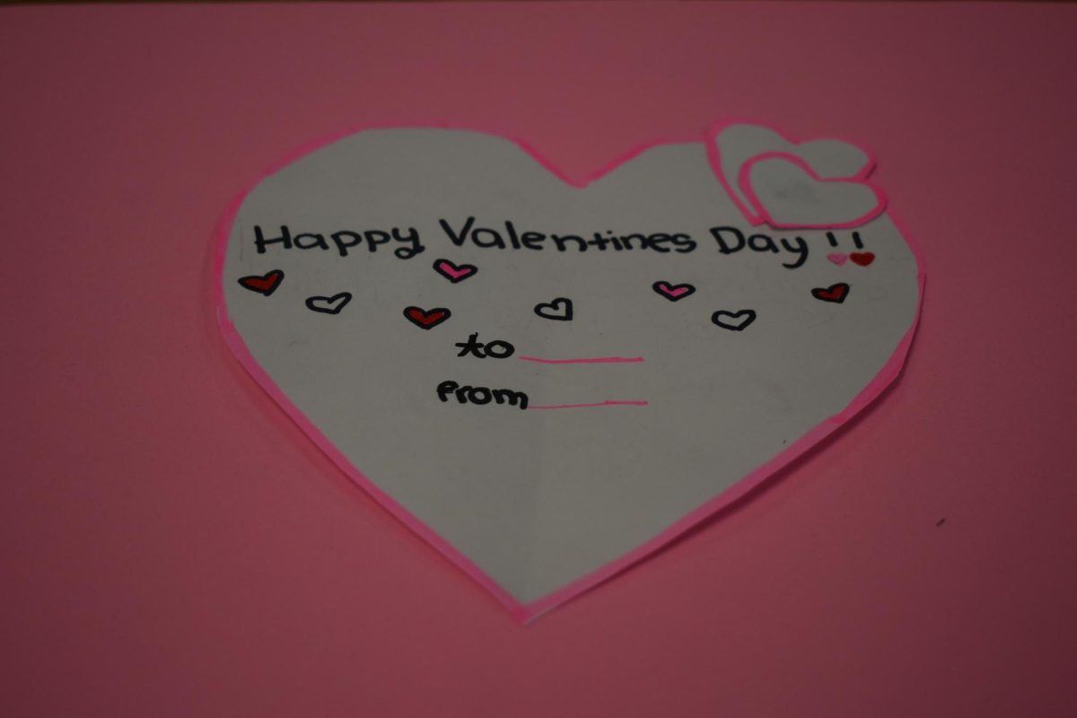 The finished product of the heart.