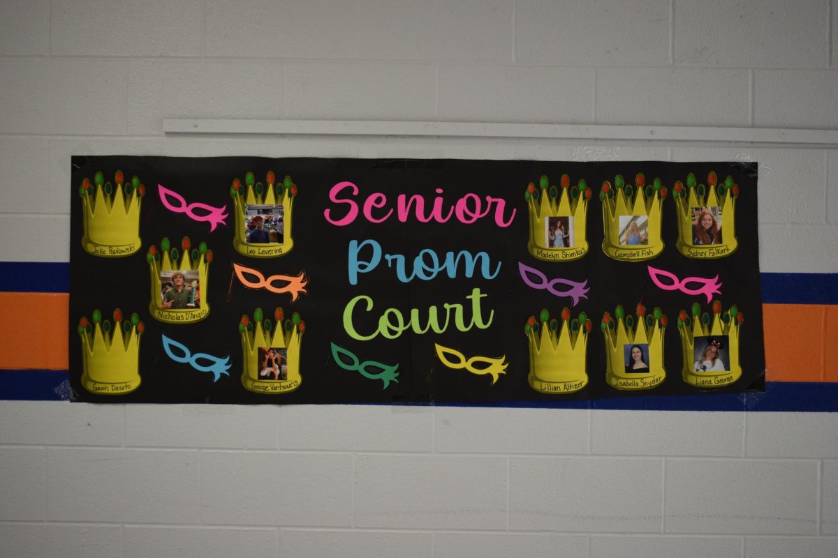 Senior prom court 2025