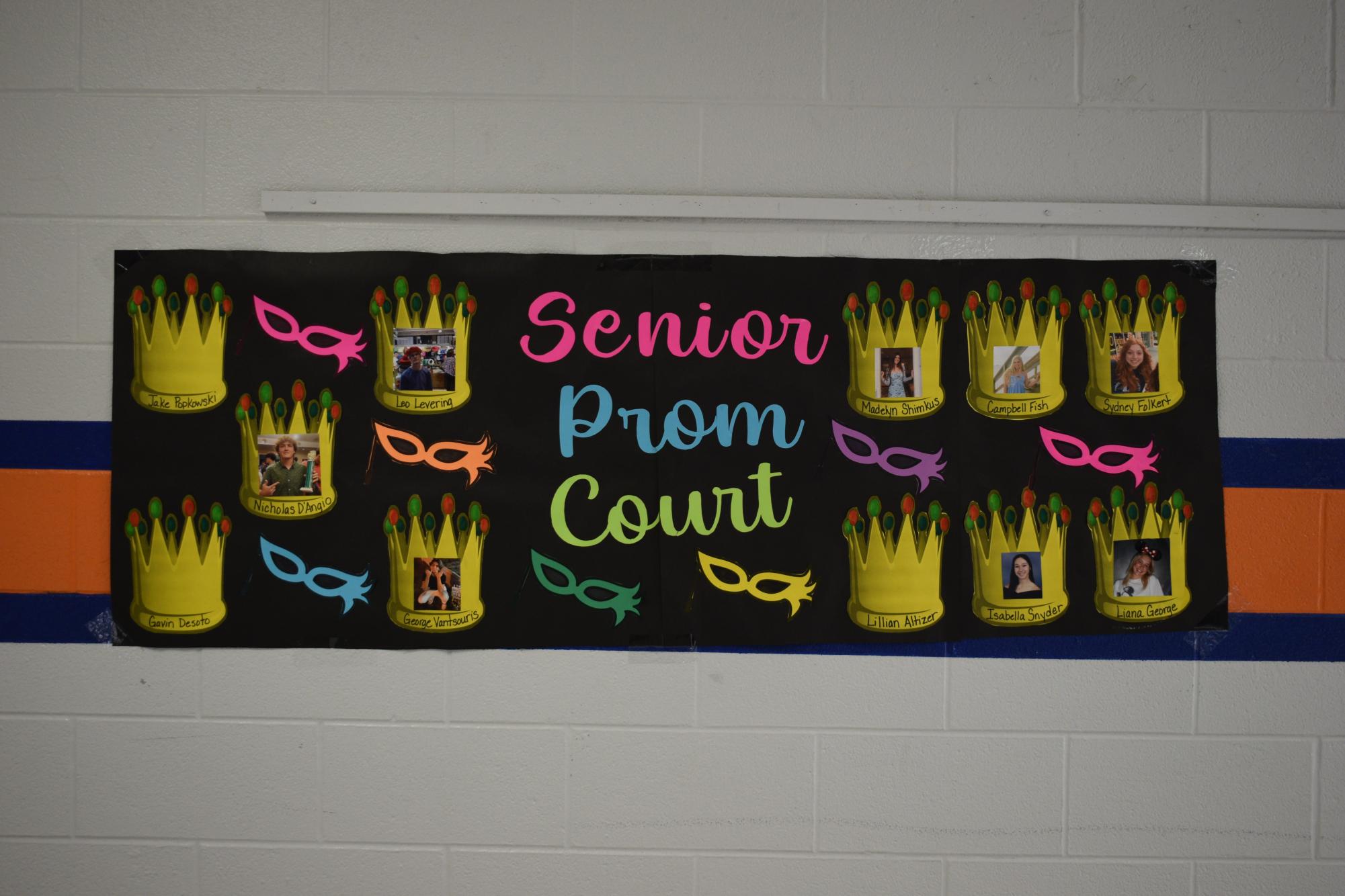 Senior prom court 2025