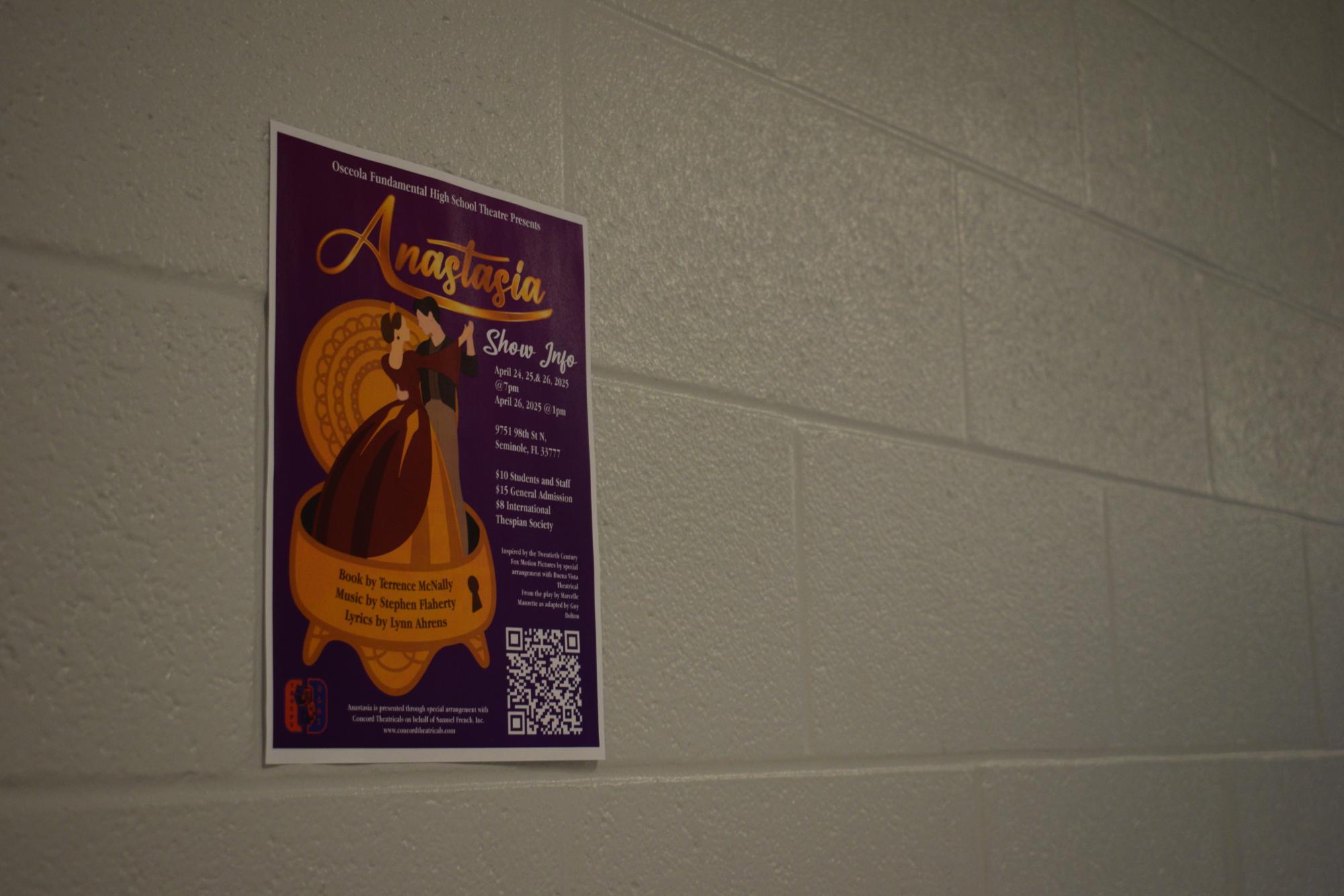 The poster of Anastasia