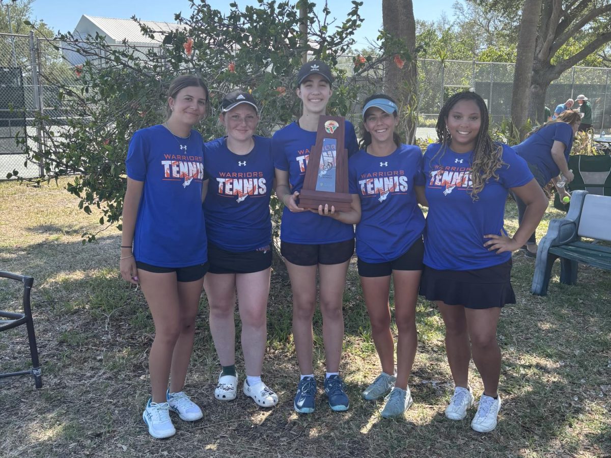 Osceola's boys and girls both won first place for the tournament, and the starters were very happy with how they played.