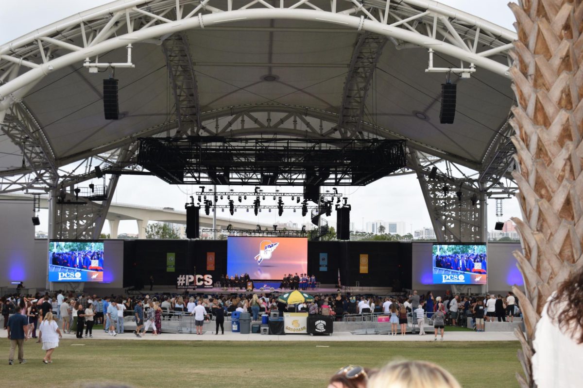 This year's graduation took place at The Sound in Clearwater.