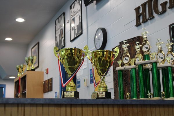 The bowling teams won districts!